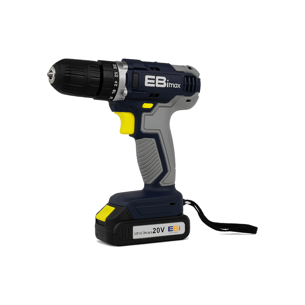 EM20V EM20 دریل شارژی با لوازم - Image 1